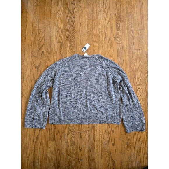 Adriano Goldschmied Womens Medium Linen Blend Knit Flora Pullover Sweater - Picture 5 of 9